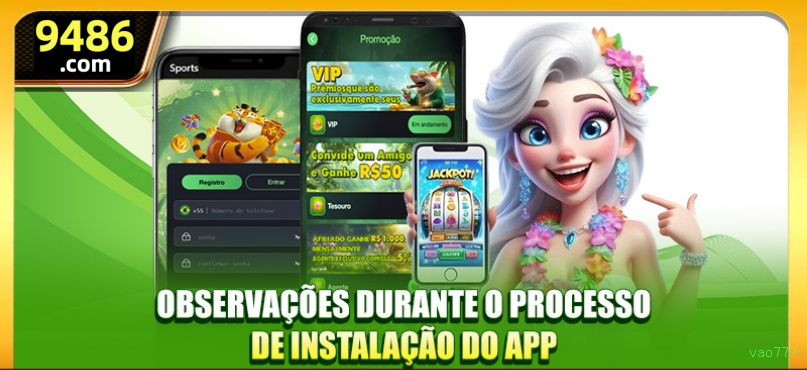 Slots no app vao777 mobile